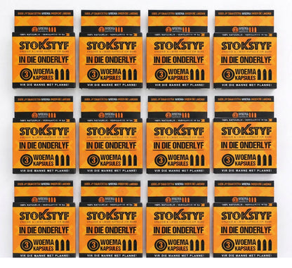 Stokstyf Woema Kapsules (3 opsies)