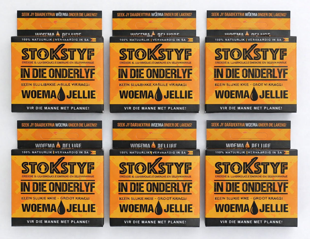 Stokstyf Woema Jellie (3 opsies)
