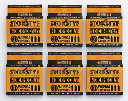 Stokstyf Woema Kapsules (3 opsies)
