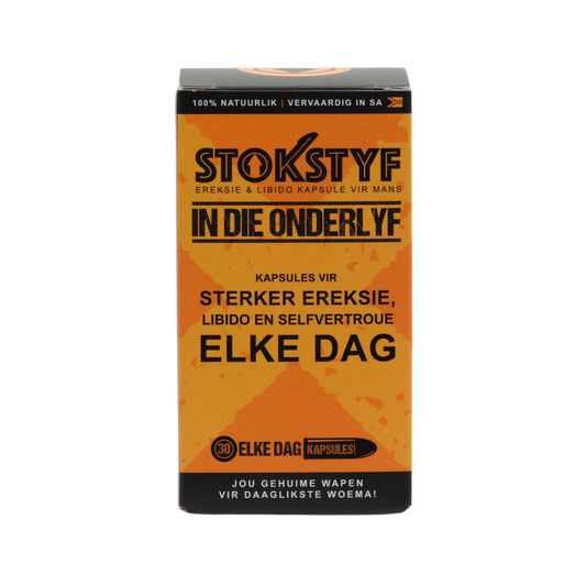 Stokstyf elke dag (30 kapsules)