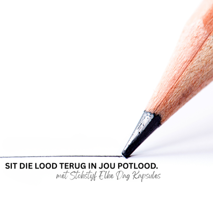 Stokstyf elke dag (30 kapsules)