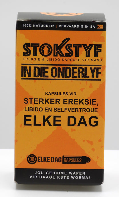 Stokstyf elke dag (30 kapsules)
